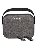 Promo Goods  PL-3970 Woven Fabric Wireless Speaker in Gray