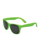 Promo Goods  SG120 Single-Tone Matte Sunglasses in Lime green