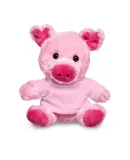 Promo Goods  TY6031 7 Plush Pig With T-Shirt in Pink