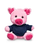 Promo Goods  TY6031 7 Plush Pig With T-Shirt in Navy blue
