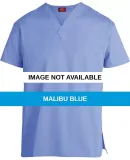 810106 / Unisex-V-Neck Top Malibu Blue