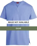 810106 / Unisex-V-Neck Top Olive
