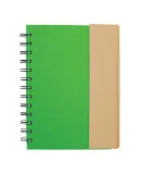 Promo Goods  NB150 Recycled Magnetic Journalbook in Lime green