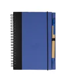 Promo Goods  NB126 Contrast Paperboard Eco Journal in Blue