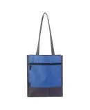 Promo Goods  BG050 Kerry Pocket Tote in Blue