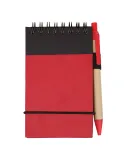 Promo Goods  NB137 Eco Recycled Jotter in Red