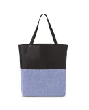Promo Goods  BG545 Twill Laptop Tote Bag in Reflex blue