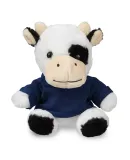Promo Goods  TY6033 7 Plush Cow With T-Shirt in Navy blue
