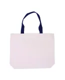 Promo Goods  BG408 Cotton Canvas Tote in Navy blue