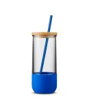 Promo Goods  MG859 20oz Vivify Straw Tumbler With  in Reflex blue