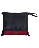 Promo Goods  OD311 Travel Blanket In Pouch in Red