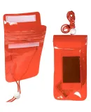 Promo Goods  PL-4365 Water-Resistant Bag in Translucent red