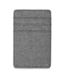 Promo Goods  TR104 Heathered RFID Wallet in Gray