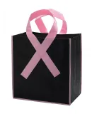Promo Goods  LT-3711 Ribbon Grocery Shopper in Black/ pink
