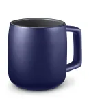 Promo Goods  CM113 15oz Geo Square Handle Ceramic  in Navy blue