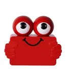 Promo Goods  PL-0830 Webcam Security Cover Smiley  in Red