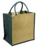 Promo Goods  LT-4323 Junior Jute Tote in Blue