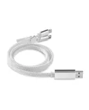 Promo Goods  IT170 Zipper Charging Cable in White