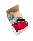 Promo Goods  G902 Log Cabin Warm Gift Set in Red
