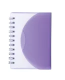 Promo Goods  NB106 Spiral Curve Notebook in Translucnt purpl