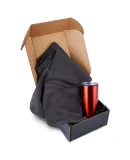 Promo Goods  G917 Chill-Out! Scarf & Tumbler Combo in Red/ gray