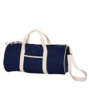 Promo Goods  LT-3950 12oz Cotton Canvas Duffel Bag in Navy blue