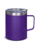 Promo Goods  MG407 12oz Vacuum Insulated Coffee Mu in Purple