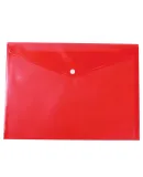 Promo Goods  PF200 Letter-Size Document Envelope in Translucent red