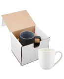 Promo Goods  GCM102 15oz Bistro Style Ceramic Mug  in White
