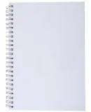 Promo Goods  PL-1705 Hardcover Spiral Notebook in White