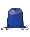 Promo Goods  BG175 Hexagon Pattern Non-Woven Draws in Reflex blue
