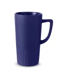 Promo Goods  CM220 20oz Texture Base Ceramic Mug in Cobalt blue