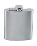 Promo Goods  JL-1374 6oz Stainless Steel Flask in Silver