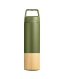 Promo Goods  MG956 20oz Tao Bamboo Insulated Bottl in Olive