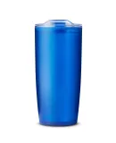 Promo Goods  MG214 22oz Frosted Double Wall Tumble in Translucent blue