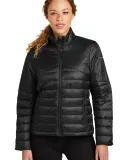 Eddie Bauer EB511  Ladies Quilted Jacket in Deepblack