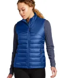 Eddie Bauer EB513  Ladies Quilted Vest in Cobaltbl