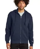 New Era NEA526    Heritage Fleece Full-Zip Hoodie in Truenavy