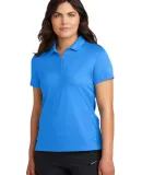 Nike NKDX6685  Ladies Victory Solid Polo in Ltphoblue