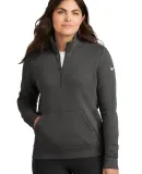 Nike NKDX6720  Ladies Club Fleece Sleeve Swoosh 1/ in Anthracite