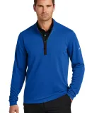 Nike NKDX6702  Textured 1/2-Zip Cover-Up in Gymblue