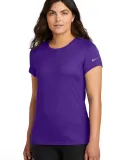 Nike NKDX8734  Ladies Swoosh Sleeve rLegend Tee in Courtprpl