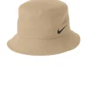 Nike NKBFN6319  Swoosh Bucket Hat in Khaki