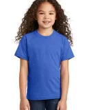 Port & Company PC330Y    Youth Tri-Blend Tee in Hthrroyal