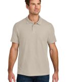 Gildan 64800 Men's Softstyle Double Pique Polo in Sand