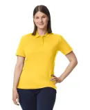 Gildan 64800L Ladies' Softstyle Double Pique Polo in Daisy