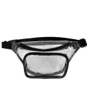 Liberty Bags 5772 Clear Fanny Pack in Black