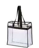 Promo Goods  BG206 All Access Tote in Clear