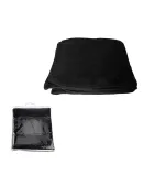 Promo Goods  OD303 Chenille Micro Plush Fleece Bla in Black
