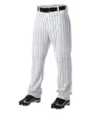 Alleson Athletic 605WPNY Youth Pinstripe Baseball  in White/ royal